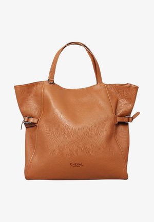 ELECTRA - Torba preko tijela - cognac