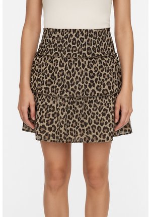 A-snit nederdel - brown