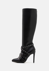 Buffalo JULIET BELT BOOT - Cowboy és motoros csizmák - black