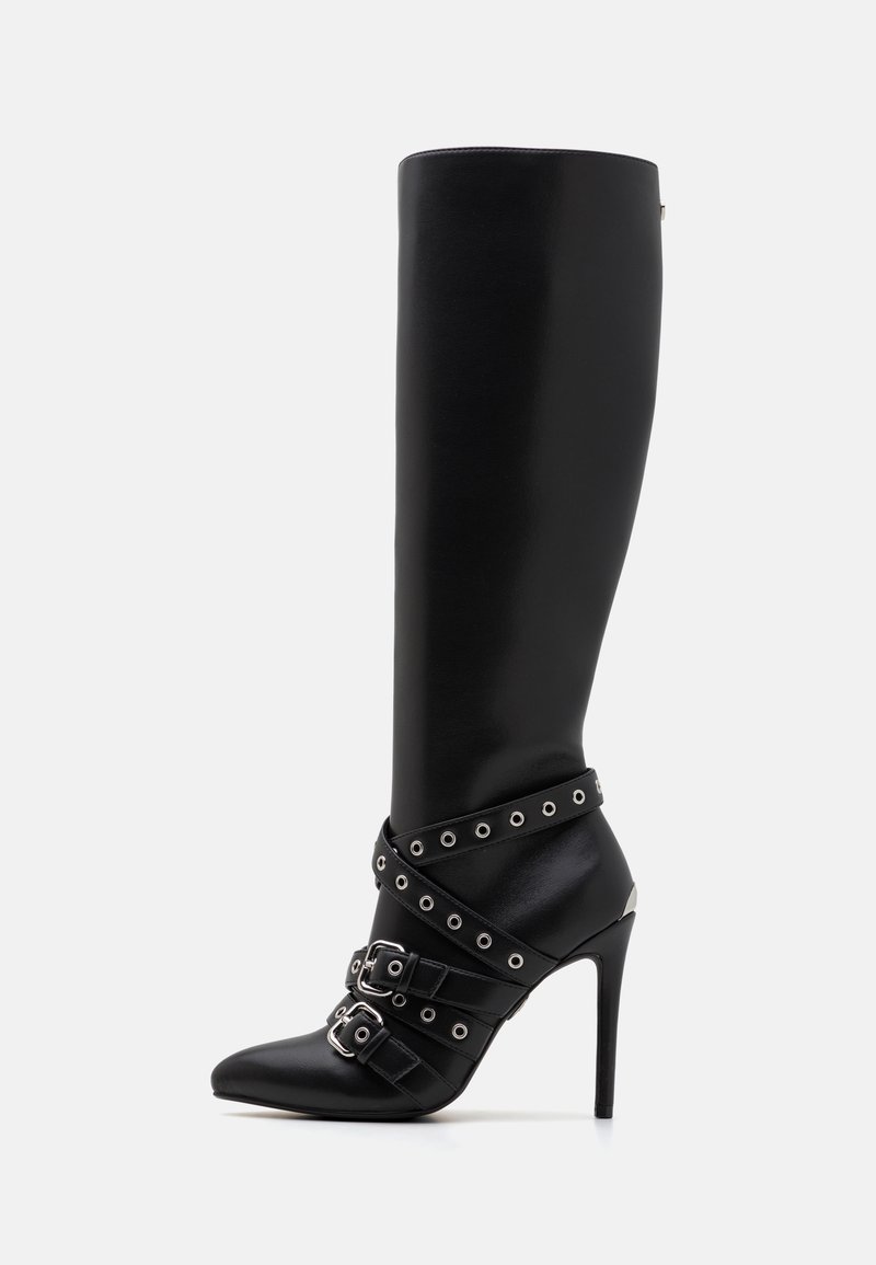 Buffalo JULIET BELT BOOT - Cowboy és motoros csizmák - black