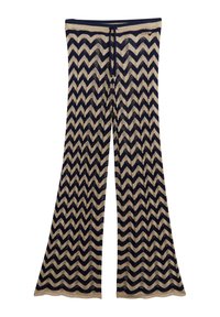Non sélectionné, navy gold zigzag