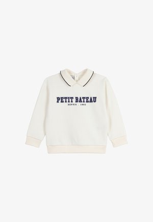 Petit Bateau MOLLETON - Ikdienas džemperis - milk
