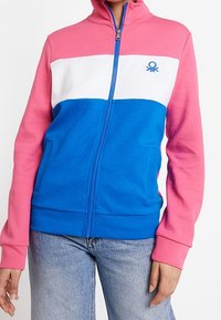 United Colors of Benetton Sudadera con cremallera - multi-coloured