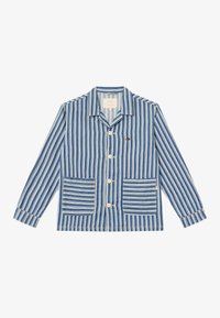STRIPED JACKET UNISEX - Denim jacket - white