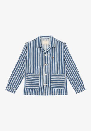 BLKVIS STRIPED JACKET UNISEX - Denim jacket - white