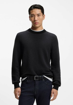 ASPOKI - Strickpullover - black one