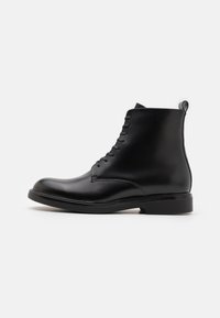 LEATHER - Veterboots - black