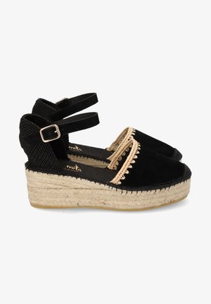 MACARELLETA - Alpargatas - black