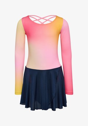 Hummel, HUMMEL HMLJR GYM DRESS - Jurken - solar power