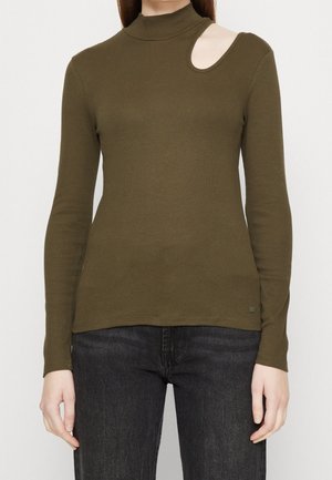 T-shirt à manches longues - olive