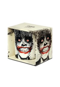 LOGOSHIRT DC COMICS - BATMAN - JOKER BATS - Trinkflasche - weiss