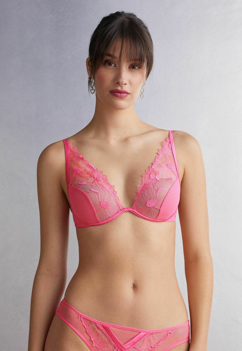 Intimissimi ELENA SWEET LIKE SUGAR Triangle bra shocking pink/pink Zalando