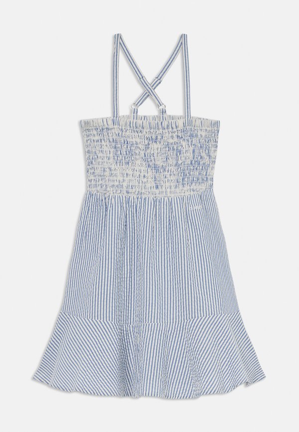 STRIPED SEERSUCKER DRESS - Day dress