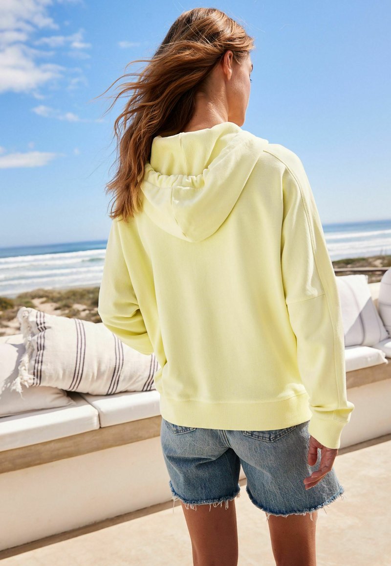 Next ELEVATED - Zip-up sweatshirt - lemon yellow/yellow - Zalando.de
