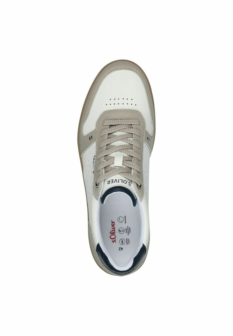 S.Oliver Herren Sneaker Mit Reißverschluss – Low Top, Flache Sohle, SOFT FOAM Für Maximalen Komfort