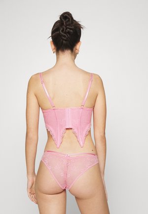 SPARKLE VALENTINES BRIEF - Slip - candy pink