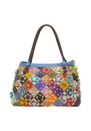 Tote bag - dark red multicolor