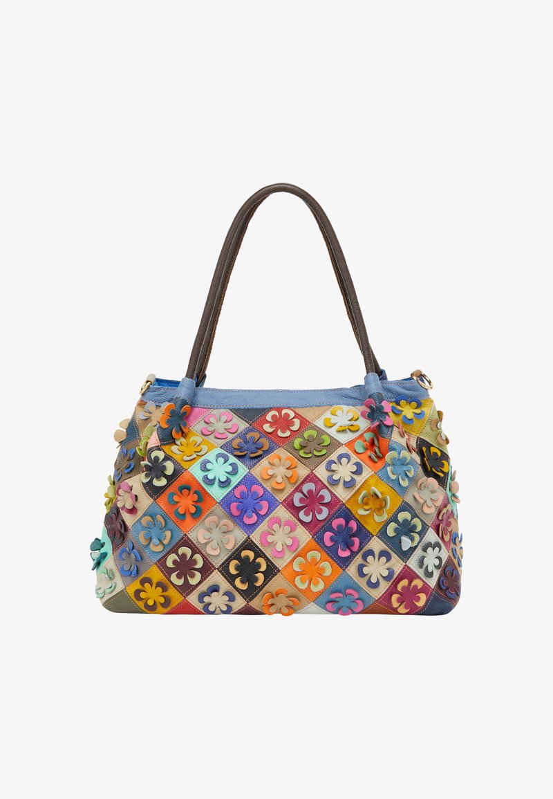 IZIA Shopping Bag - dark red multicolor