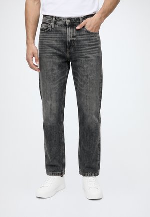 Jack & Jones, JJIEDDIE JJCREW - Свободни дънки - black