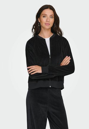 VIDA - Sweat zippé - black
