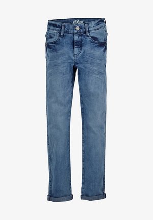 s.Oliver Vaqueros rectos - stone blue denim