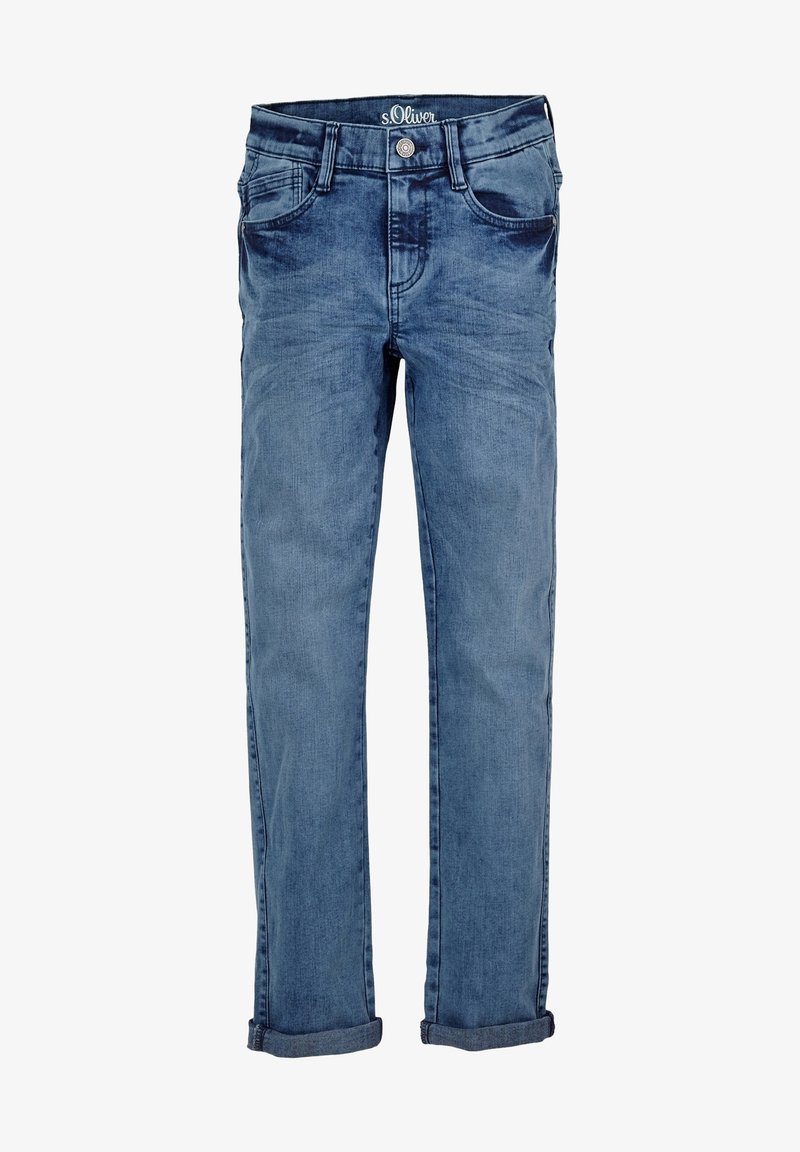 s.Oliver Džíny Straight Fit - blue