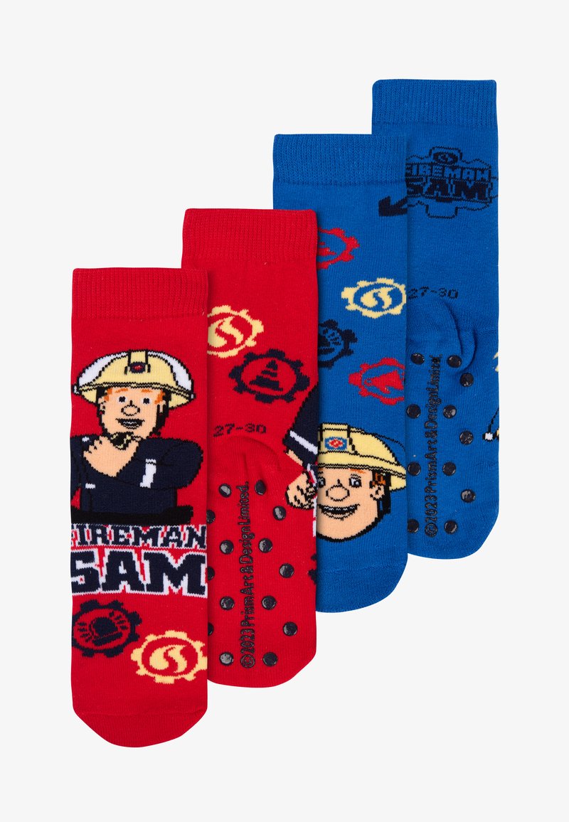Fireman Sam 2ER PACK - Socks - blau rot