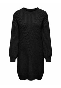 ONLY BALLONÄRMEL - Vestido de punto - black