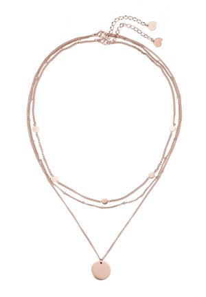 CIRCLE LAYERING SET - Collier - rose gold-coloured
