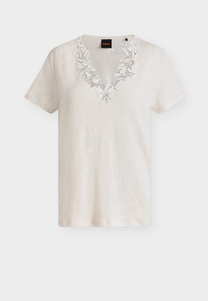 BOSS, ELARIA - T-shirt basique - open white