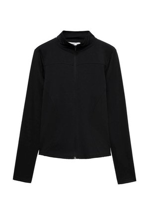 Mango Lichte jas - black
