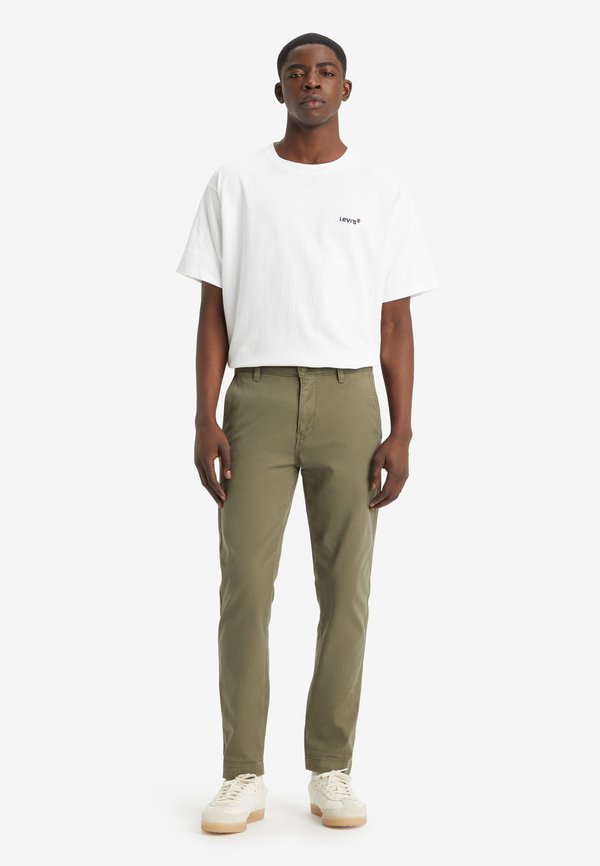 XX CHINO STANDARD TAPER PANTS - Chinos - bunker olive shady