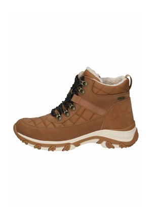 ELEGANTE - Snowboots  - cognac comb