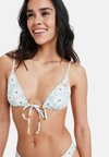 DREAM FLORAL - WENDBARES TRIANGEL - Bikini top - geq green