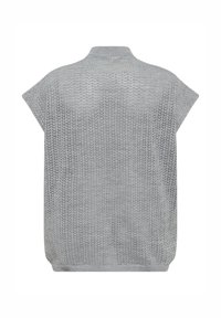Kaffe Curve Stickad tröja - grey melange