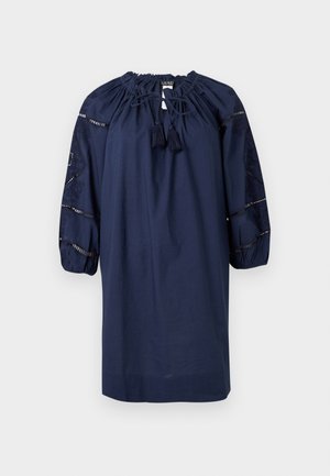 Lauren Ralph Lauren, EMBROIDERED BEACH DRESS - Accessoire de plage - dark navy