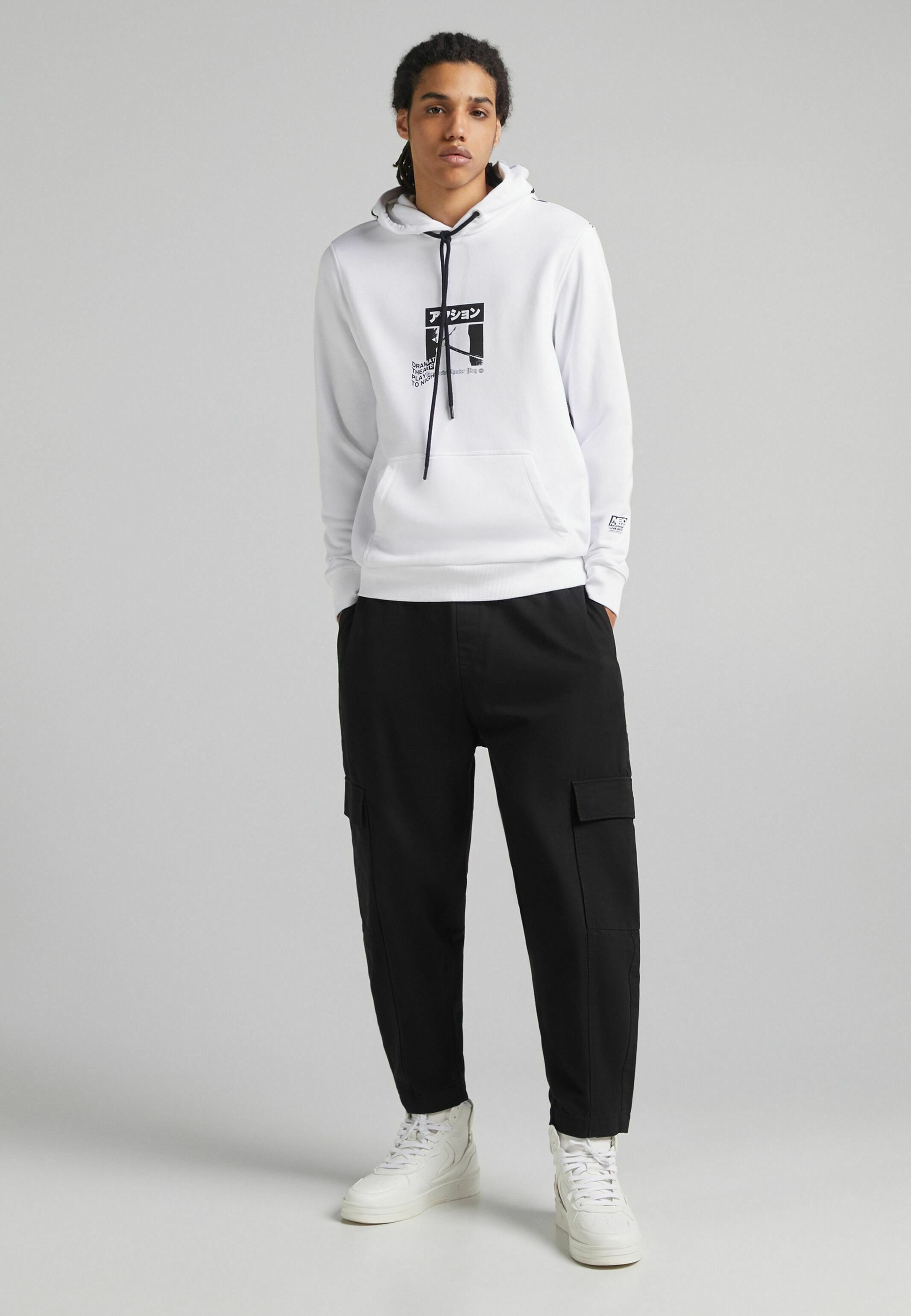 Herren MIT KAPUZE UND PRINT - Kapuzenpullover Herren MIT KAPUZE UND PRINT - Kapuzenpullover