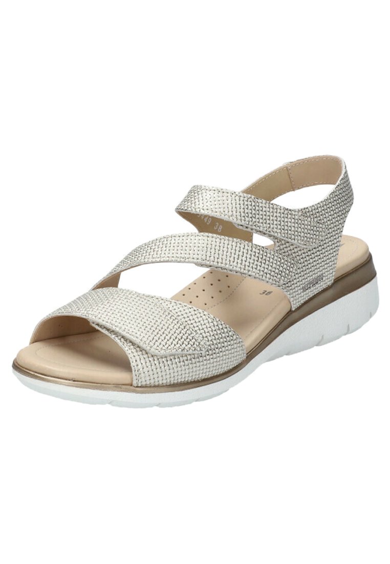 Mephisto KLODIA Taupe | nu-pieds sandales femme | ChaussGalerie