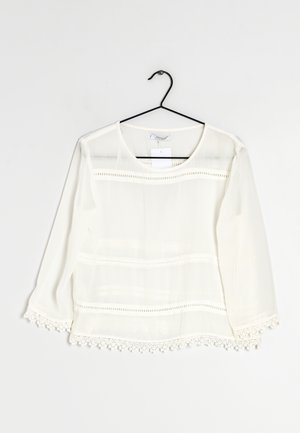 Bluse - beige