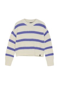 Indian Blue jeans FUZZY STRIPE - Pullover - cloud