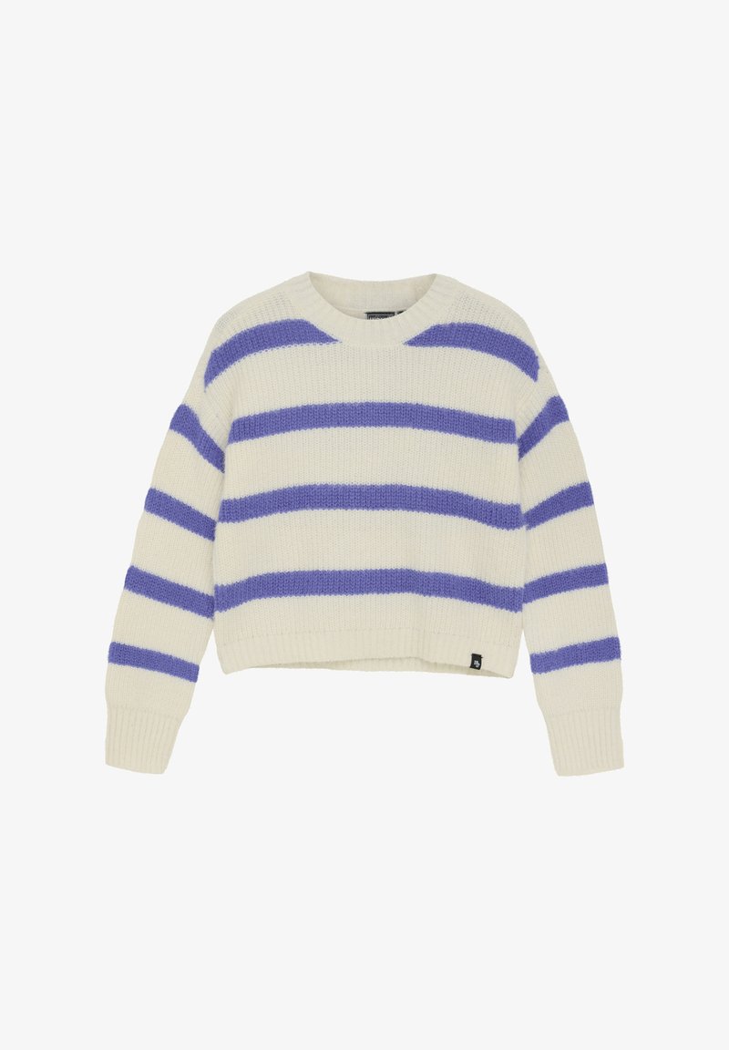 Indian Blue jeans FUZZY STRIPE - Pullover - cloud