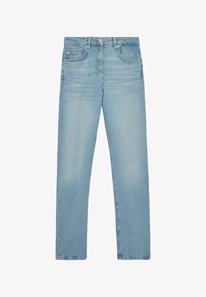Reiss, PETITE FIT - AUBREY SLIM STRAIGHT-LEG JEANS . - Straight leg jeans - light blue