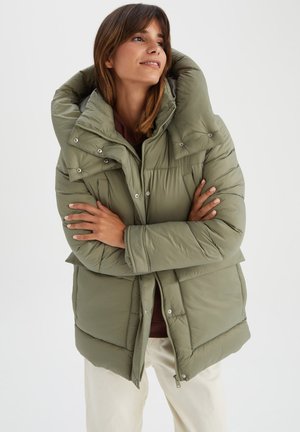 REGULAR FIT - Winterjas - khaki