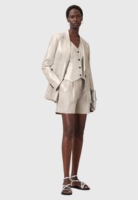 AllSaints AVERIE - Shorts - silver grey