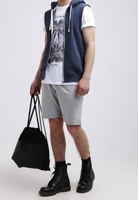 YOURTURN Felpa con zip - mottled dark blue