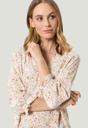 MIT BLUMENDRUCK - Tunic - offwhite