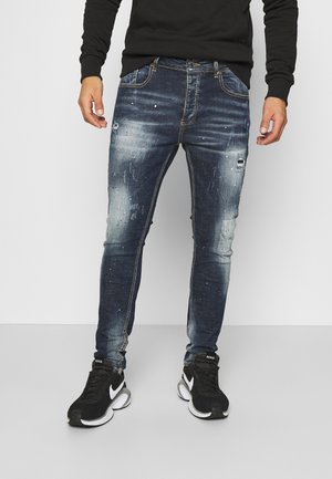 Alessandro Zavetti CHEILLINI SUPER SLIM - Jeans slim fit - indigo