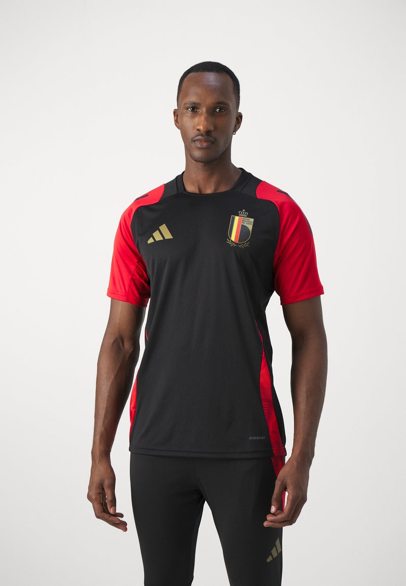 adidas Performance BELGIUM RBFA TRAINING - Bluză sport - black/better ...