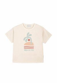 MIPOUNET SEA  - Camiseta estampada - crudo