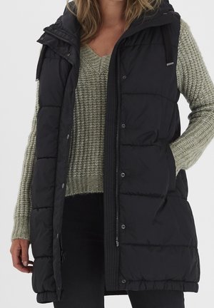 Vest - black